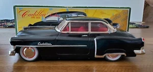 Vintage Type 1950 Cadillac Tin Friction Driven Japan made free shipping - Picture 1 of 3