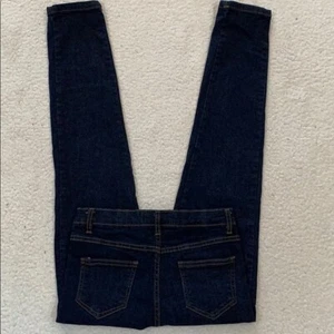 Baby Phat Girlz Jeans Youth 14 Blue Dark Wash Skinny - Picture 1 of 8