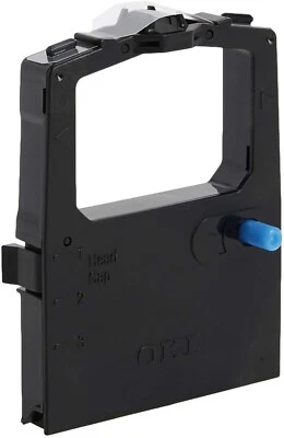 6 Pack Oki 52104001 Microline 320 Seamless Turbo Black Ribbon Compatible - Image 1 of 4