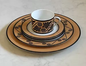 Tiffany & Co. Amphore 5 teiliges Porzellan Gedeck Porzellan Limoges France N.O.S - Bild 1 von 12
