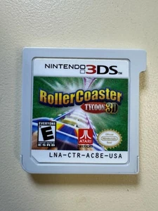 Roller Coaster Tycoon 3D   [Nintendo 3DS - Loose - Tested] - Picture 1 of 1