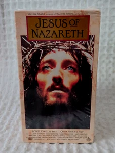 Jesus of Nazareth VHS  3-Tape Set 1999 Sealed Gift Idea Religious Theme - Picture 1 of 6