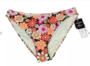 Salt + Cove Juniors Morning Grace Hipster Bikini Bottoms Floral, Multi, L - Picture 1 of 2