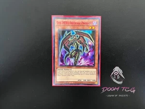 Yugioh Evil HERO Infernal Prodigy LDS3-DE024 1st Ed UR 🔴 "Evil HERO Support" - Bild 1 von 1