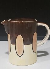 Rare Herman Dodge Sons California Pottery Imported Hand Painted Teapot Abstract