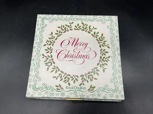 Vintage 1977 Royal Doulton Porzellan Teller Weihnachten 1. einer Serie in OVP - Bild 1 von 10
