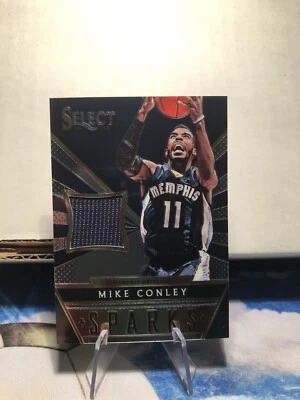 2014-15 Panini Select Sparks Mike Conley /149 Grizzlies #5 Game Worn Patch - Image 1 of 2