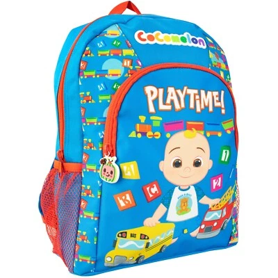 Cocomelon Rucksack Kinder Jungen Schultasche Backpack Büchertasche Taschen Zubehör blau