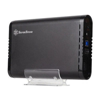 Silverstone SST-TS07B (Black) USB 3.0 3.5in Tooless HDD/SDD External Enclosure - Image 1 of 4