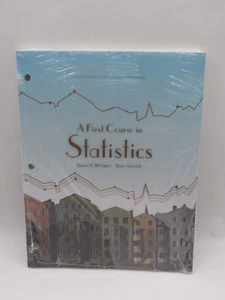 A FIRST COURSE IN STATISTICS CUSTOM EDITION FOR THE **BRAND NEW** - Picture 1 of 2