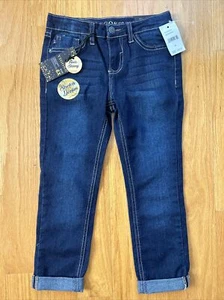 New with Tag Girl’s Vigoss Ankle Skinny Stretch Denim Blue Jeans: Size 6X - Picture 1 of 11