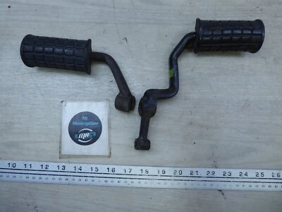 1974 Suzuki GT550 Triple S278-5) left and right front foot pegs set  - Image 1 of 4