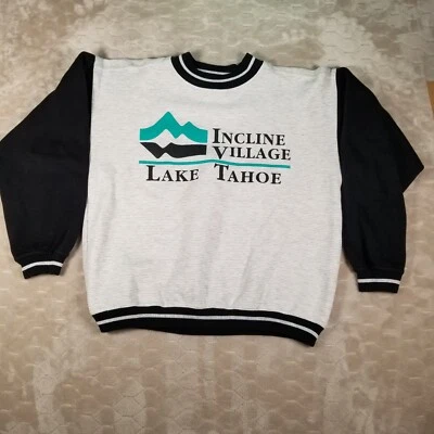 Sudadera De Colección Años 90 Incline Village Lake Tahoe Equipo Para Deportes Talla Pequeña Foto 1 de 4