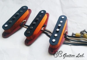 Pickup Stratocaster per Fender SET 6K AlNiCo2 Hand Wound BB Guitar Lab. - Foto 1 di 3