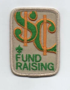 BSA "Fund Raising" Activity Patch, Clear Plastic Backing, Mint! - Picture 1 of 1