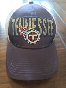 New era 9forty Tennessee Titans strapback blue Hat cap mesh glitter logo trucker