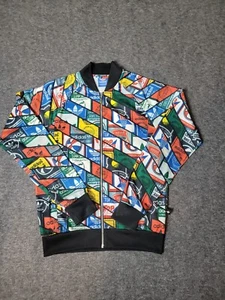 Vtg Adidas Originals Men's Tracksuit Size M Jacket Multi-Coloured Print 2006 - Picture 1 of 9