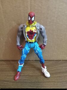 Spider-Man Spider Power Street Warrior Loose 5.25" Action Figure Toy Biz 1998