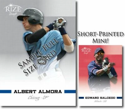 EDWARD SALCEDO 2012 Rize MINI Rookie RED Paragon RC #/10 - Image 1 of 2