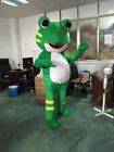 Halloween Frog Mascot Costume Suit Animal Dress Cosplay Party Game Adult Outfits