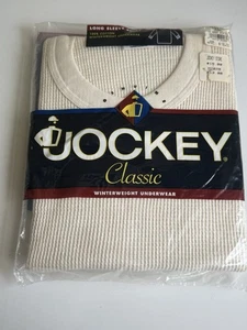 Vintage Jockey Winterweight Knit Longsleeve Shirt MEDIUM Underwear SEALED - Bild 1 von 3
