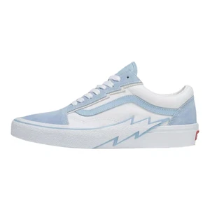 VANS Men's Old Skool Bolt Sneaker Shoes Baby Blue / White Size 11 - Picture 1 of 9