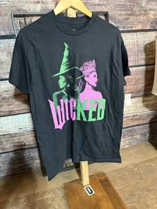 T-shirt abbigliamento ibrido WICKED unisex piccola nera nuova con etichetta - Foto 1 di 4