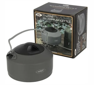 NGT Aluminium Outdoor Wasserkocher 1,1L Liter klappbarer Griff leicht - Bild 1 von 1