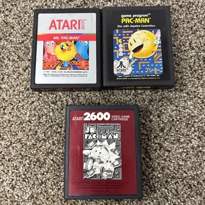 Jr. Pac-Man (Atari 2600, 1988) Authentic Red Label Cartridge Only  - Image 1 of 4