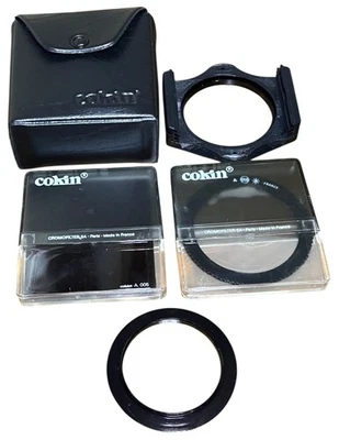 Cokin Cromofilter SA Paris France Star 8 COEF +3 Sepia Vtg Camera Accessory Case - Image 1 of 4