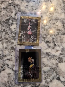 1998 SP Authentic RARE Michael Jordan #SPA-23 (SAMPLE) & Kobe Bryant #68 2 Lot - Bild 1 von 24