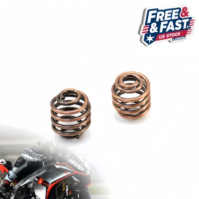 Bobber Style Copper Springs For Harley Davidson Most Models 1984-2016 - Image 1 of 4