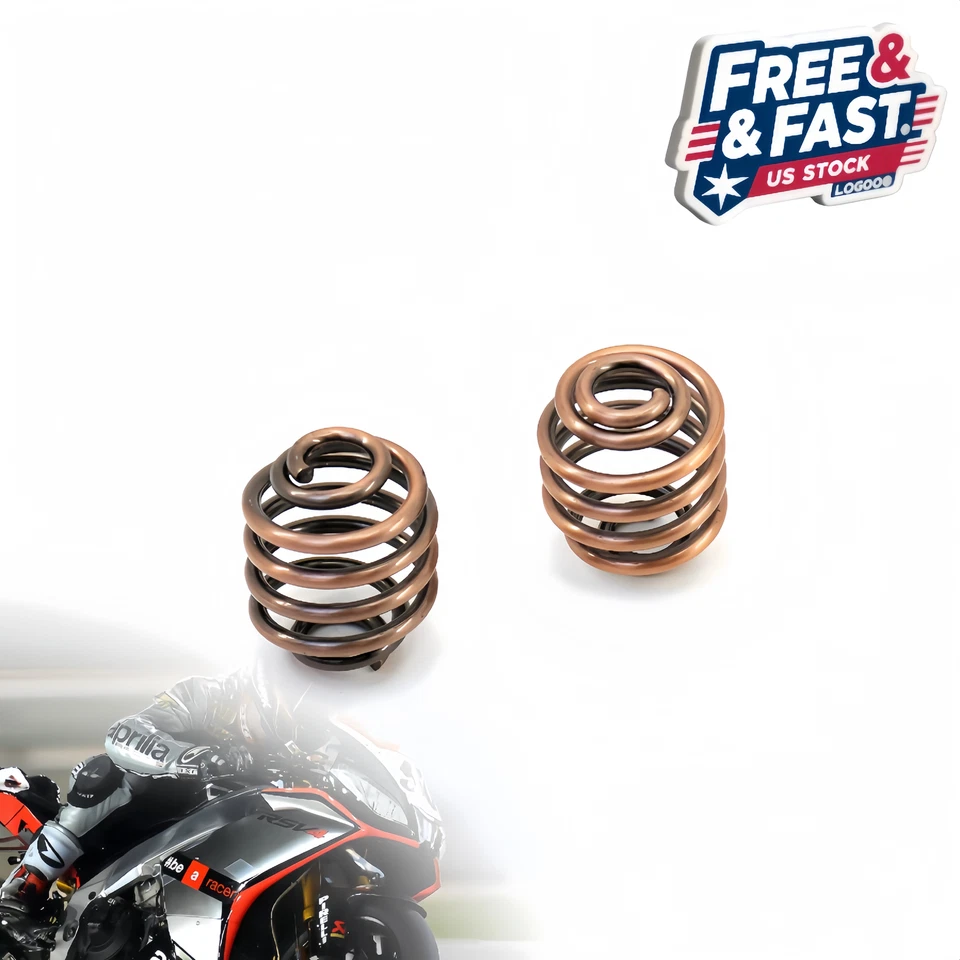 Bobber Style Copper Springs For Harley Davidson Most Models 1984-2016 Foto 1 de 4
