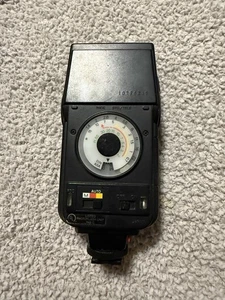 Minolta Auto Electroflash 132PX Shoe Mount Flash W/Case Untested  - Picture 1 of 5