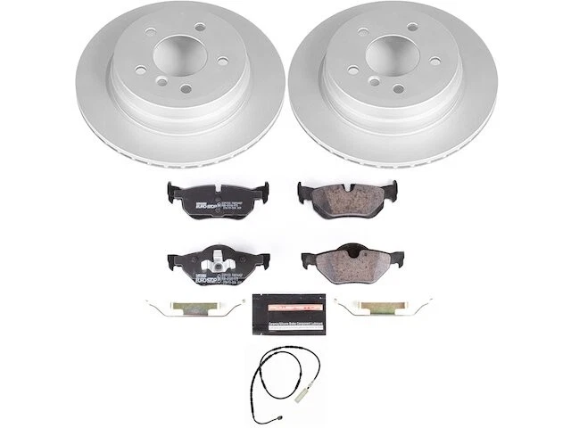 Kit de pastillas de freno trasero y rotor Power Stop 41NQRX43 para BMW X1 2013 2014 2015 Foto 1 de 1