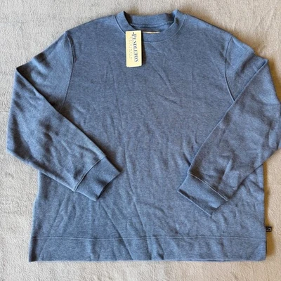 Pendleton Originals Mens Blue Cotton Crew Neck Long Sleeve Pullover Sweatshirt - Image 1 of 4