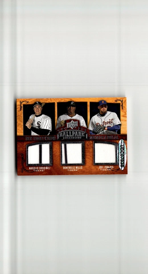 Upper Deck Ballpark Collection Ordóñez Willis Ortiz Beckett #284 2008 Foto 1 de 2