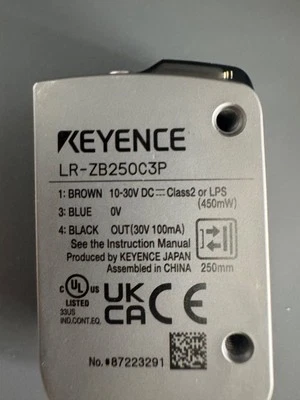 KEYENCE CORP LR-ZB250C3P / LRZB250C3P (NEW IN BOX) - Image 1 of 4