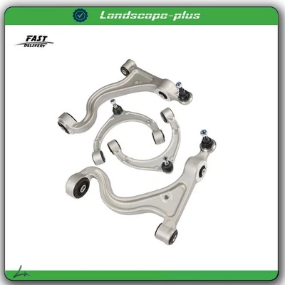 For 2010 2011 2012 2013 Porsche Panamera NEW Front Upper Lower Control Arms Set - Image 1 of 4