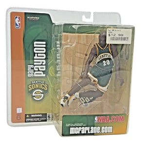 Gary Payton Seattle Sonics Green Jersey Variant McFarlane NBA Figur Series 6 - Bild 1 von 8