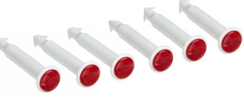 TONGMASTER Disposable Pop Up Timers (Cooking Thermometer) - 6 Pack