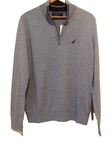 Neu mit Etikett Nautica Navtech Pullover 1/4-Reißverschluss weich Stretch Temp Control Herren XS UVP $ 79 - Bild 1 von 8