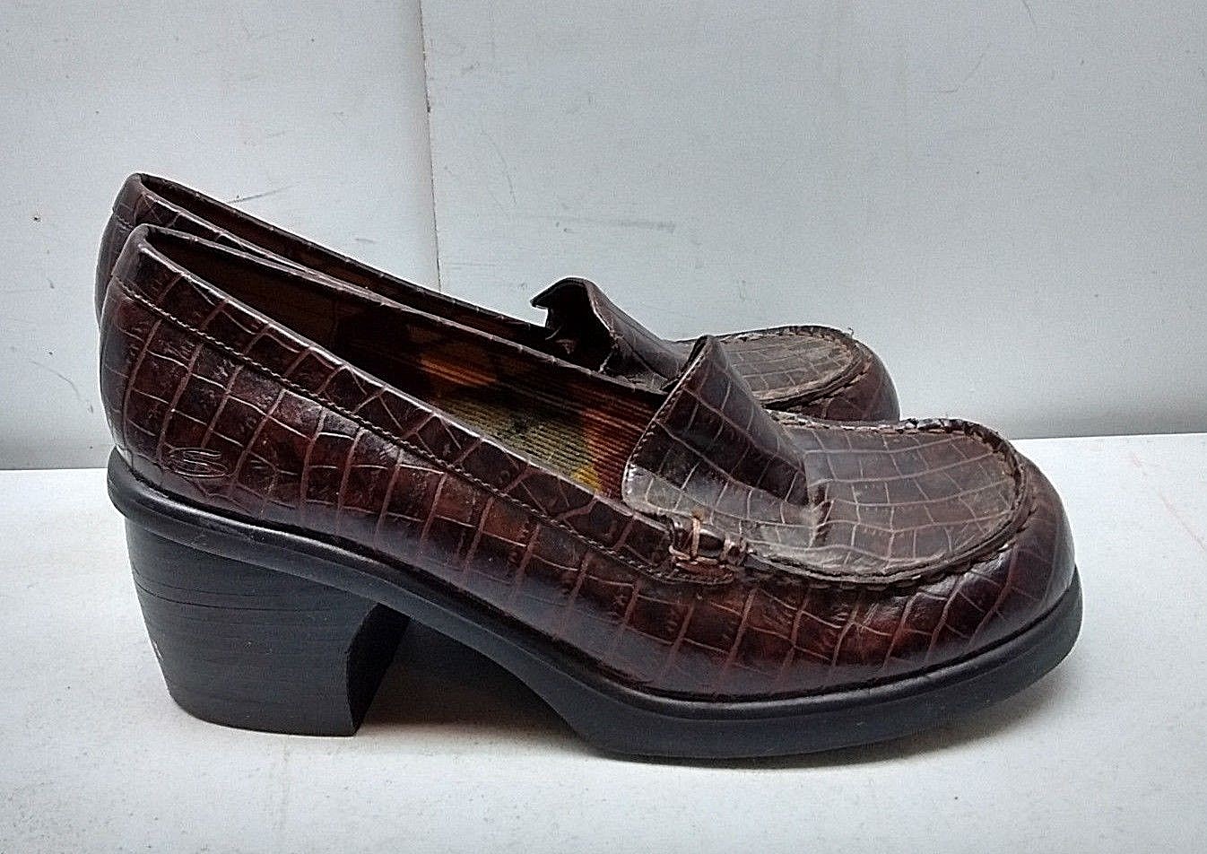 skechers platform clogs