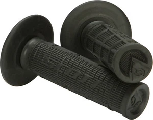 SCOTT USA RADIAL HALF WAFFLE MOTORCYCLE MX HANDLEBAR GRIPS BLACK - Picture 1 of 1