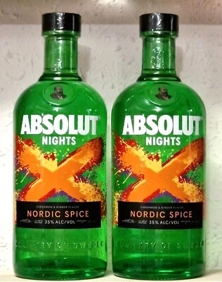 Absolut Vodka Nights Nordic Spice. Sealed Bottle - Imagen 1 de 2