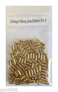 100 pezzi colpo PC rekey spille inferiori #6 kit chiavi fabbro - Foto 1 di 1