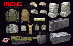 Meng Model 1/35 Modern US Military Individual Load-Carrying Equipment - Foto 1 di 1