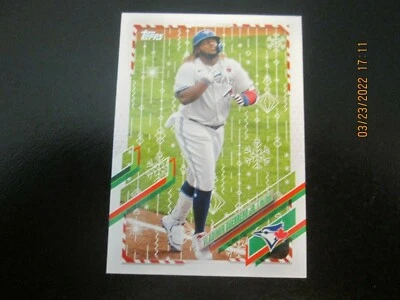 VLADIMIR GUERRERO JR. 2021 TOPPS WALMART HOLIDAY BASE CARD #HW146 - Image 1 of 2