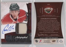 2010-11 Upper Deck The Cup /249 Casey Wellman #121 RPA Rookie Patch Auto RC