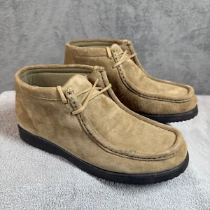 HUSH PUPPIES Men 8.5M Bridgeport Chukka Boot Casual Shoes Taupe 14917 - Picture 1 of 13